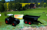 2001-Fendt mit Krampe Muldenipper HP20,1:50,Black Edition,neu