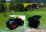 2001-Fendt mit Krampe Muldenipper HP20,1:50,Black Edition,neu