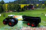 2001-Fendt mit Krampe Muldenipper HP20,1:50,Black Edition,neu