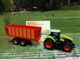 1650-Claas mit Silagewagen,Neuheit, Siku Blister,neu in OVP
