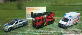 Majorette Rescue Fahrzeuge Se,  1:64, neu in OVP, metall/kunststoff,3-teilig
