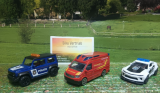 Majorette Rescue Fahrzeuge Set,  1:64, neu in OVP, metall/kunststoff,3-teilig