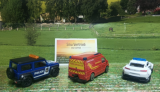 Majorette Rescue Fahrzeuge Set,  1:64, neu in OVP, metall/kunststoff,3-teilig