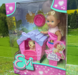 Simba Toys Evi Spielset mit Zubehör und Hund,neu in OVP,ca 12cm groß