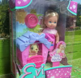 Simba Toys Evi Spielset mit Zubehör und Hund,neu in OVP,ca 12cm groß