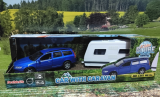 Kids Globe PKW mit Wohnwagen,Spielset,metall/kunstst.neu in OVP