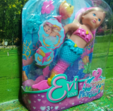 Simba Evi Love Mermaid  Meerjungfrau, Spielset inkl. Zubehör,ca 12cm,neu