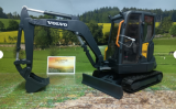 Bruder Volvo Kompaktbagger ECR40 ,1:16,neu in OVP, Baustelle, Bauernhof