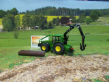 1974 - John Deere Forsttraktor,1:50,neu in OVP