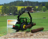 1974 - John Deere Forsttraktor,1:50,neu in OVP
