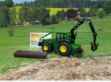 1974 - John Deere Forsttraktor,1:50,neu in OVP