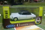 Welly Classix Modells, Citroen DS 19 Cabrio,  1:24,neu in OVP, Oltimer, weiß/sch