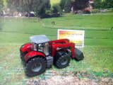 1985 - Massey Ferguson mit Frontlader,1:50,neu in OVP