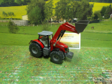 1985 - Massey Ferguson mit Frontlader,1:50,neu in OVP