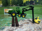 1994 - John Deere Harvester, 1:50,neu in OVP