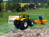 2940 - Traktor mit Räumschild und Streuer,1:50,neu in OVP