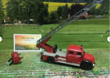 4114 - Magirus Drehleiter, 1:50,neu in OVP, Feuerwehr