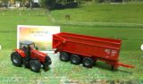 1844 - Massey Ferguson mit Anhänger,1:87,neu in OVP