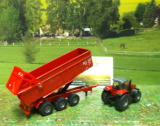 1844 - Massey Ferguson mit Anhänger,1:87,neu in OVP
