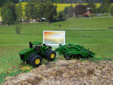 1856 - John Deere 9630 mit Amazone Centaur,neu in OVP,1:87