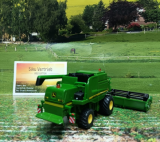 1876 - John Deere 9680i Mähdrescher.1:87,neu in OVP
