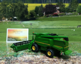 1876 - John Deere 9680i Mähdrescher.1:87,neu in OVP