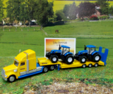 1805 - LKW mit New Holland Traktoren,1:87,neu in OVP