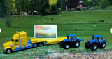 1805 - LKW mit New Holland Traktoren,1:87,neu in OVP