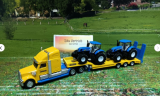 1805 - LKW mit New Holland Traktoren,1:87,neu in OVP