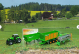 1848 - Deutz Fahr mit Yoschkin Anhänger,1:87,neu in OVP