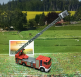 1841 - Feuerwehrdrehleiter, 1;87, beu in OVP