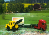 1616 - LKW mit Radlader,Siku Blister,neu in OVP