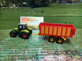 1650 - Claas mit Silagewagen,neu in OVP