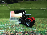 1484 - Massey Ferguson mit Frontlader,Siku Blister,neu in OVP