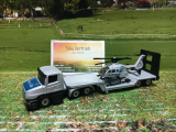 1610 - Tieflader mit Hubschrauber,neu in OVP,Siku Blister