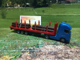 1659 - Holz-Transport LKW,Siku Blister,neu in OVP