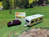 2542 - Pkw mit Wohnwagen inkl.Zubehör