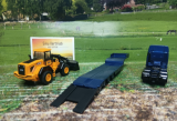 1790 - MAN  mit Tieflader und JCB Radlader,1:87,neu in OVP
