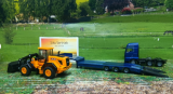 1790 - MAN  mit Tieflader und JCB Radlader,1:87,neu in OVP