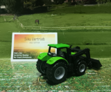 1394 - Deutz mit Frontlader,neu in OVP,Siku Blister