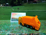 0811 - Müllwagen, Siku Blister, neu in OVP