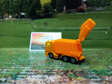 0811 - Müllwagen, Siku Blister, neu in OVP