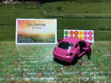 1488 - VW Beetle Pink,neu in OVP,Siku Blister