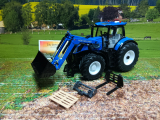 6798 - New Holland T7.315 mit Frontlader und App Steuerung und Fernbedienung (Komplettset)