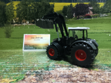 1990 - Fendt 942 Vario mit Frontlader black Edition,1:50,neu in OVP