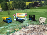 6336 - Geschenkset Baustelle,11-teilig,neu in OVP,ca.:1:50/55