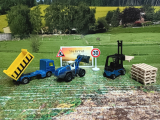 6336 - Geschenkset Baustelle,11-teilig,neu in OVP,ca.:1:50/55