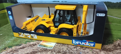 2428-Baggerlader JCB 4CX,1:16,neu in OVP