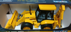 2428-Baggerlader JCB 4CX,1:16,neu in OVP