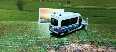 2315-Mercedes Sprinter Bundespolizei,neu in OVP,1:50